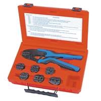 S & G Tool Aid 18960 - Quick Change Ratcheting Terminal Crimping Kit